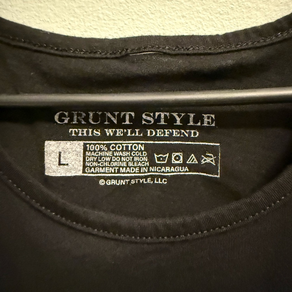 Grunt Style Charcoal Tee - Picture 3 of 3